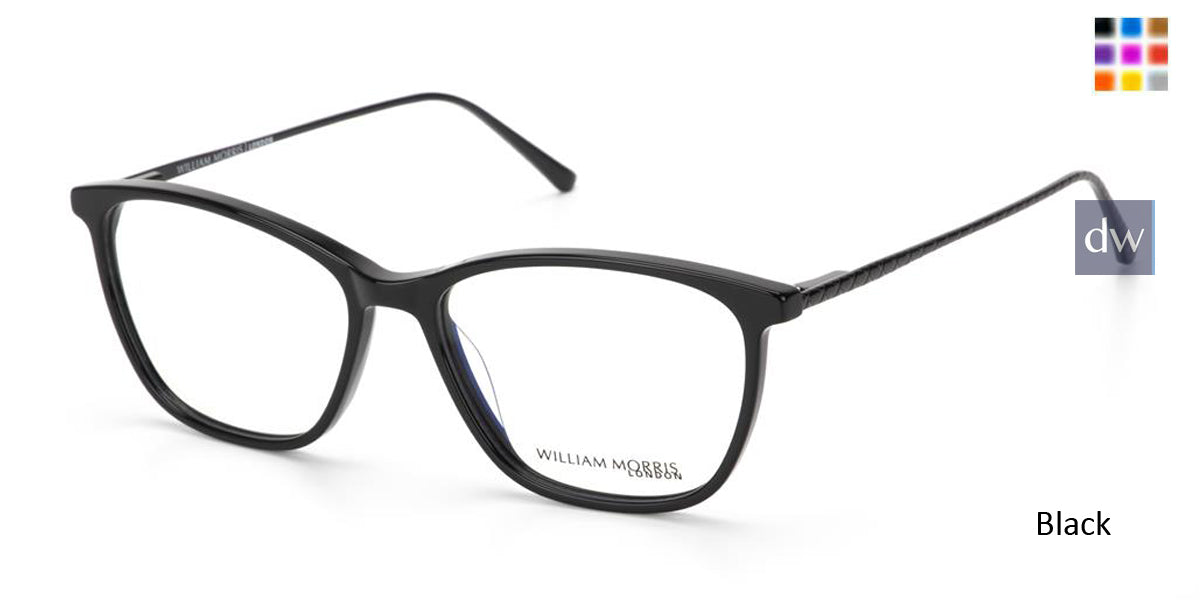 Black William Morris London WM50158 Eyeglasses.