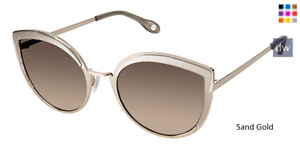 Sand Gold Fysh F-2049 Sunglasses.