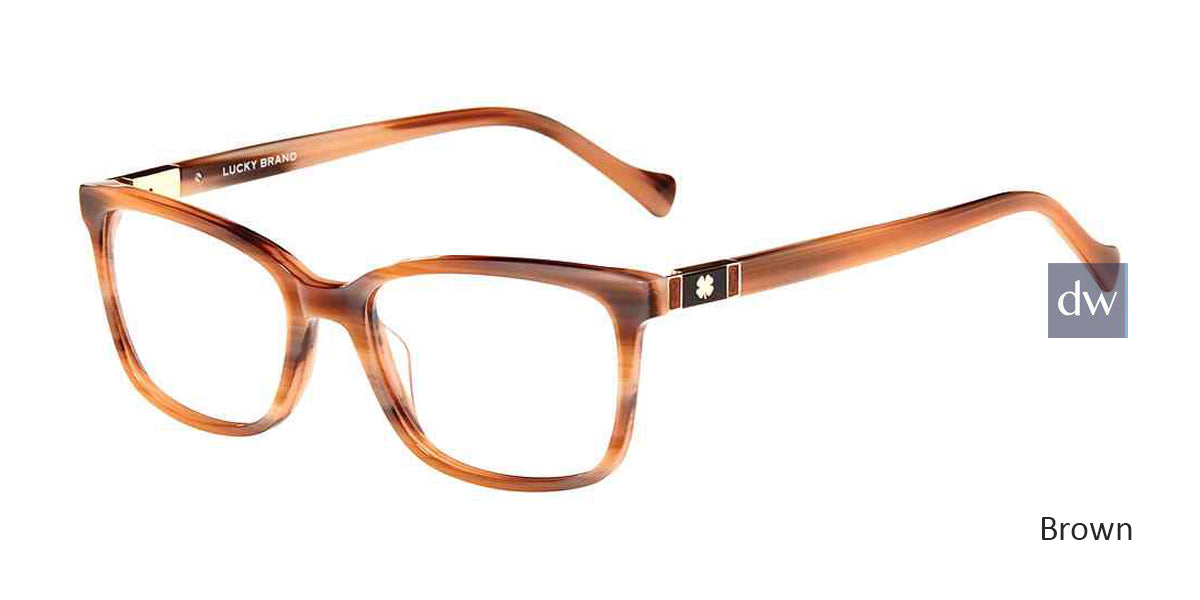 Brown Lucky Brand VLBD240 Eyeglasses