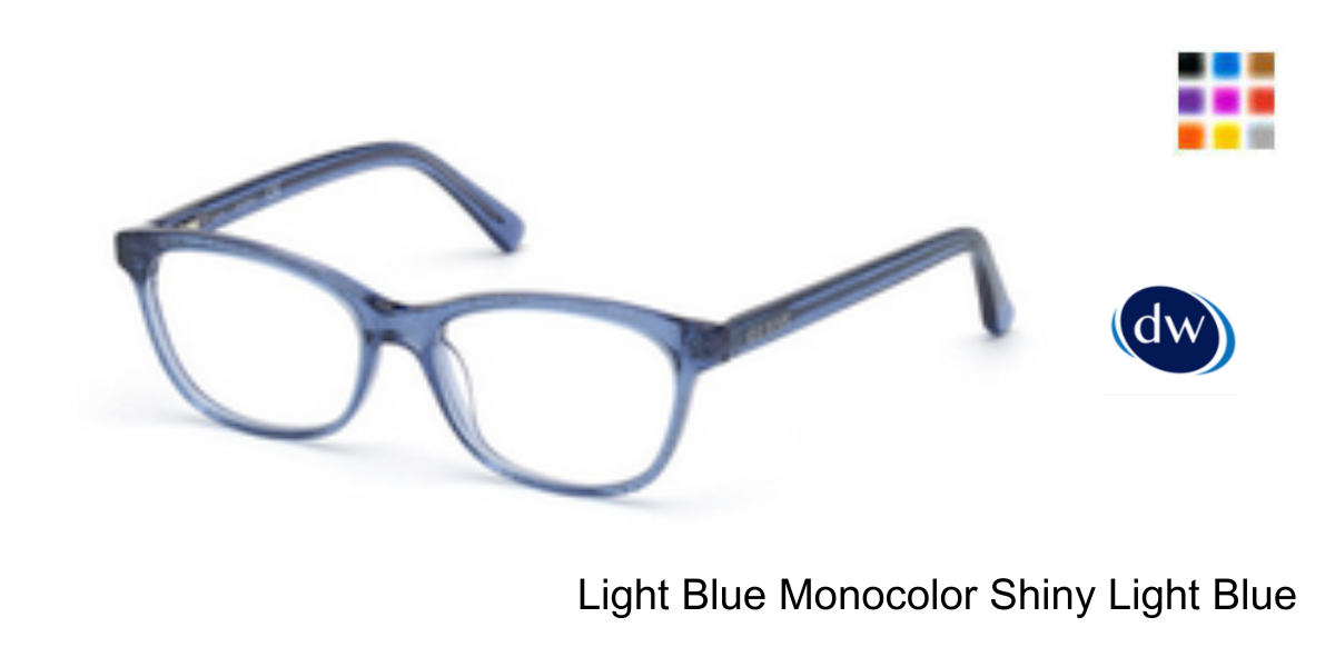 Light Blue Monocolor Shiny Light Blue