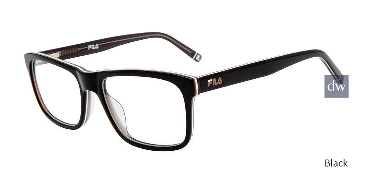 Black Fila VFI260 Eyeglasses