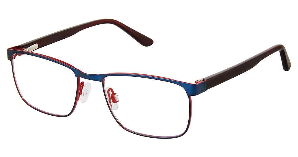 NAVY-RED SUPERFLEX-KIDS SFK-263 Eyeglasses