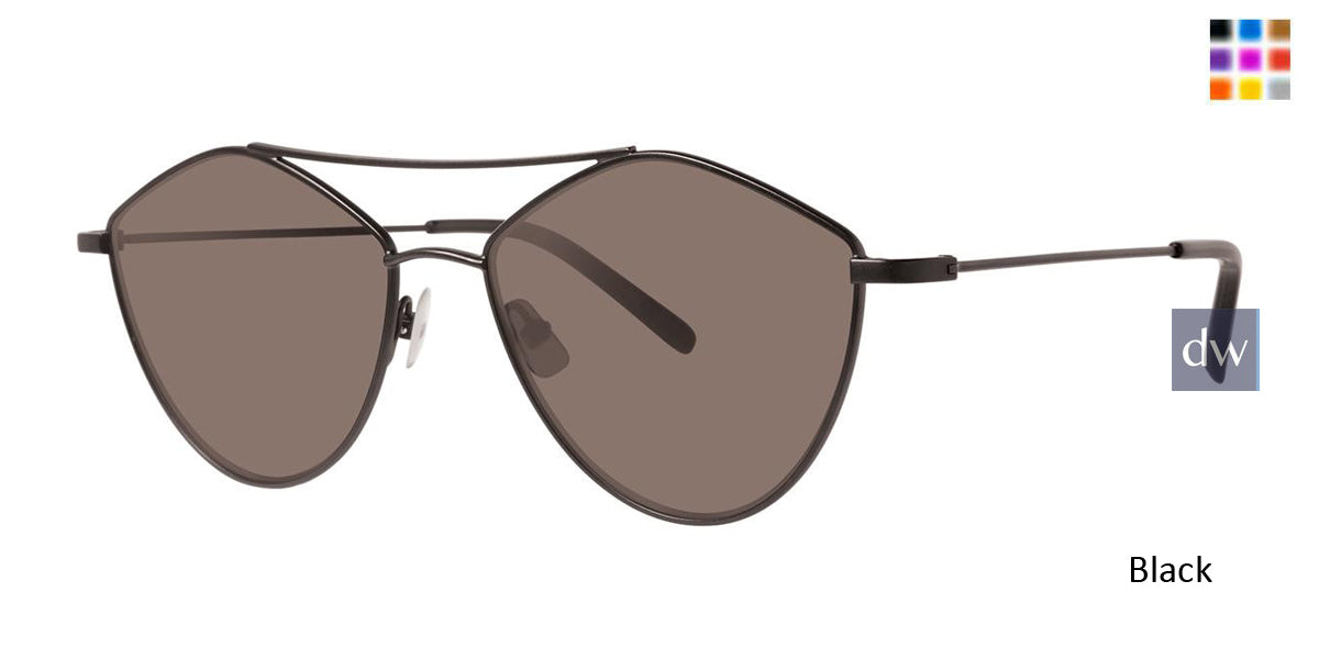 Black Vera Wang V491 Sunglasses.