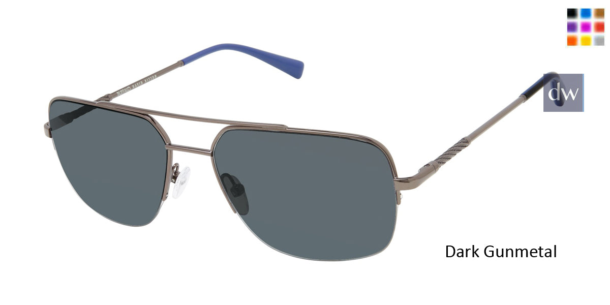 Dark Gunmetal Buffalo BMS003 Sunglasses.