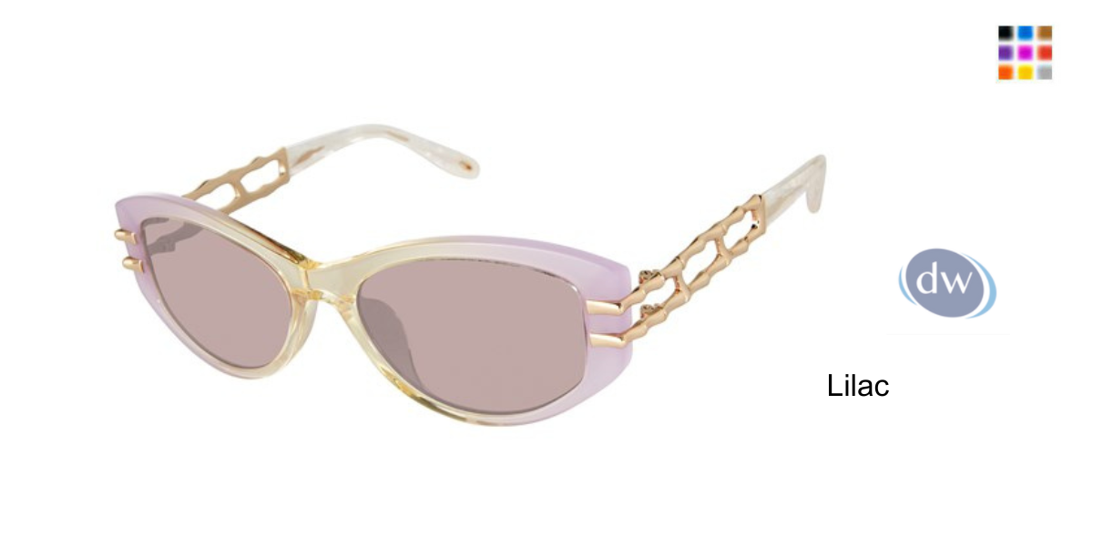 Lilac VICTOR GLEMAUD X TURA VGS009 Sunglasses