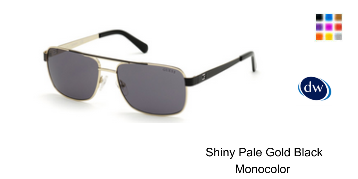 Shiny Pale Gold Black Monocolor