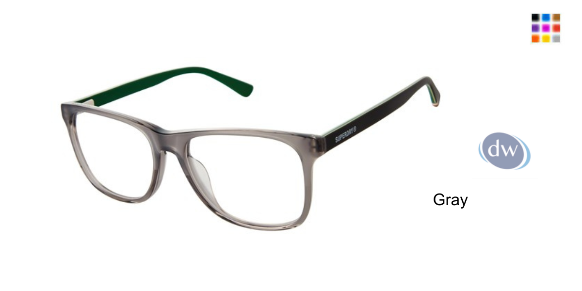 SUPERDRY SDOM004T Eyeglasses Gray