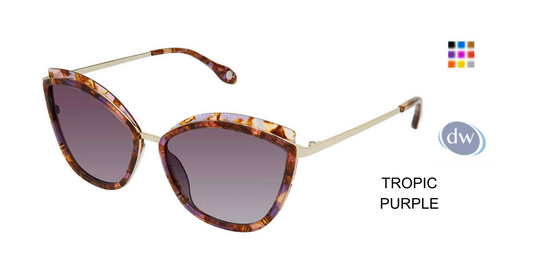 FYSH F-2066 Sunglasses Tropic Purple