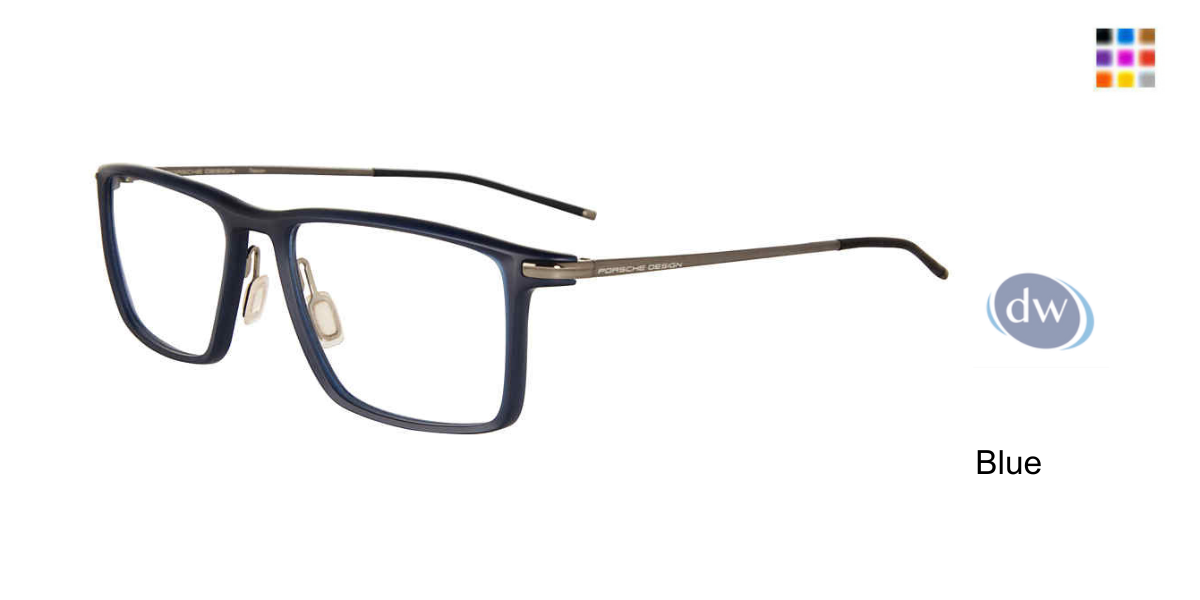 PORSCHE DESIGN P8363 Eyeglasses Blue
