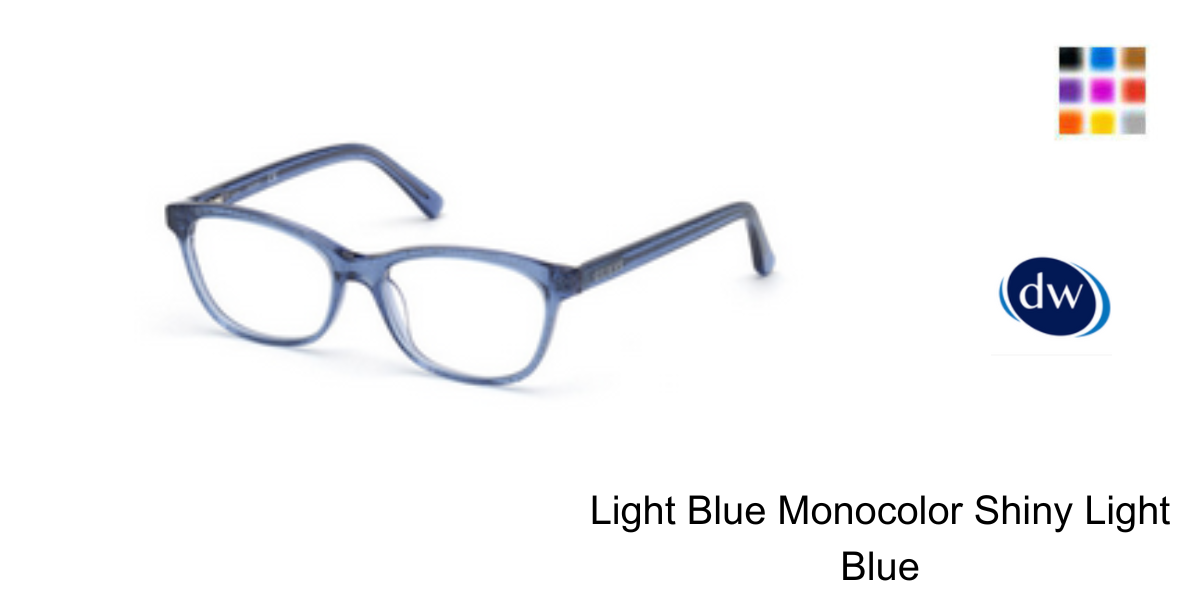 Light Blue Monocolor Shiny Light Blue