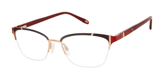 Purple Red            VICTOR GLEMAUD X TURA VGO019 Eyeglasses