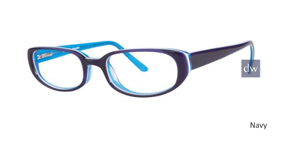 Navy Gallery Kassiani Eyeglasses.