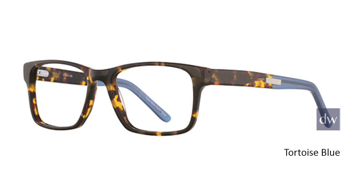Tortoise Blue Elan 3020 Eyeglasses.