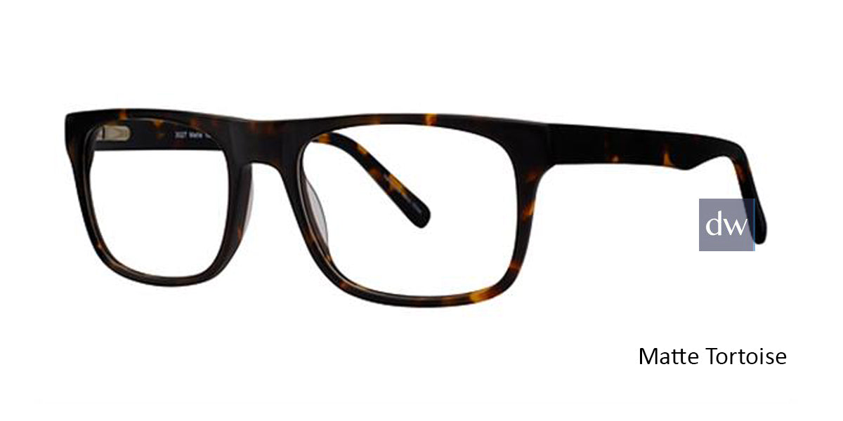 Matte Tortoise Elan 3027 Eyeglasses.