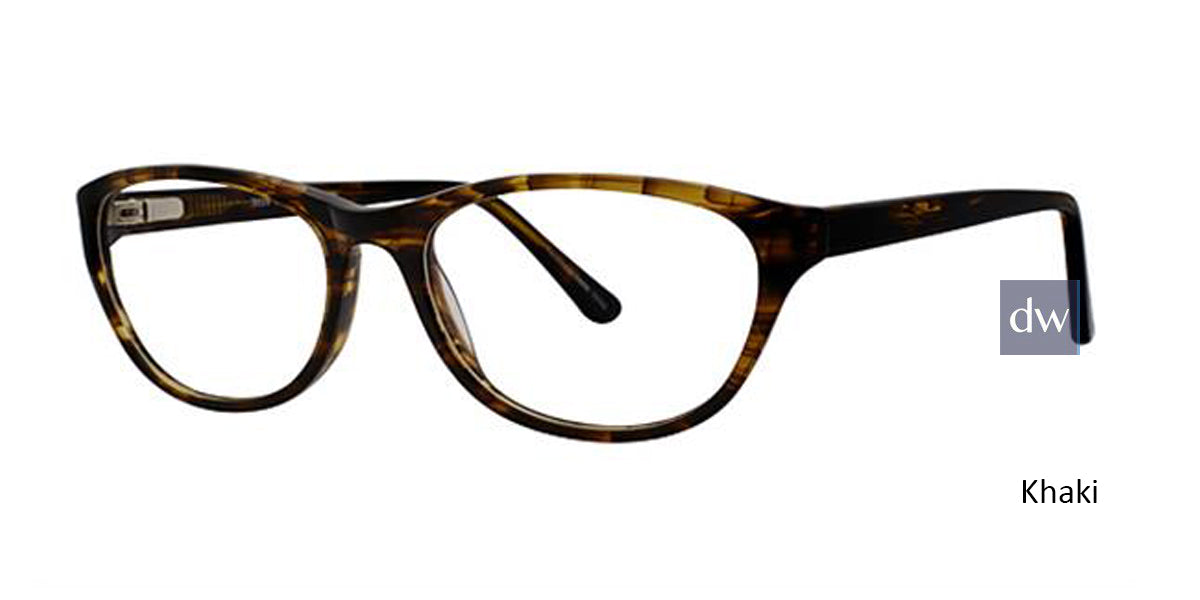 Khaki Elan 3029 Eyeglasses.