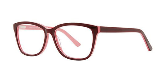 Burgundy Elan 3036 Eyeglasses.