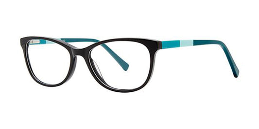 Black Elan 3037 Eyeglasses.