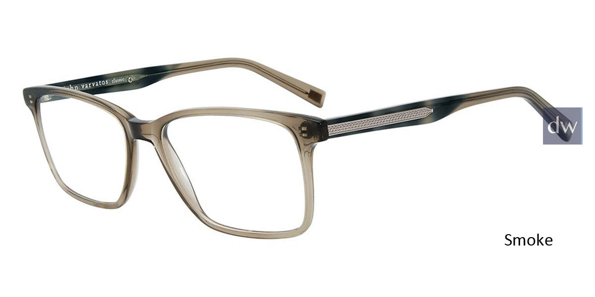 Smoke John Varvatos V379 Eyeglasses.