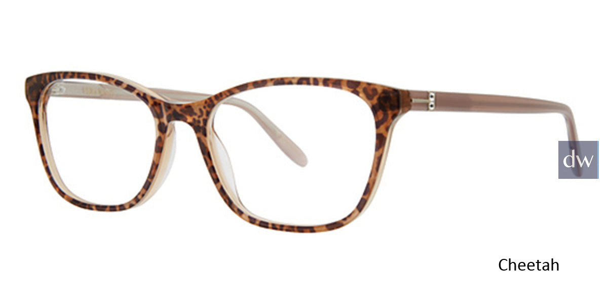 Cheetah Vera Wang Miranda Eyeglasses.