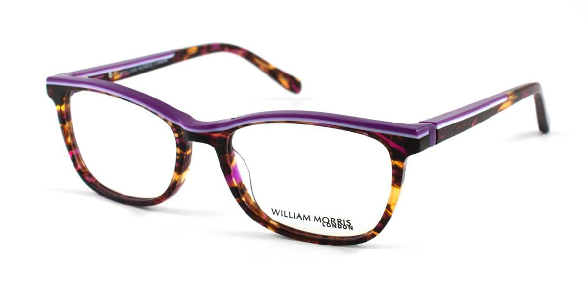 Purple Marble William Morris London WM50036 Eyeglasses.