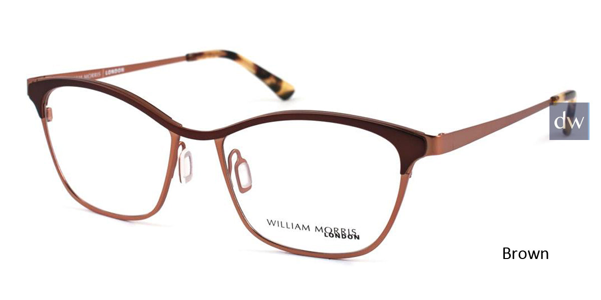 Brown William Morris London WM50015 Eyeglasses.