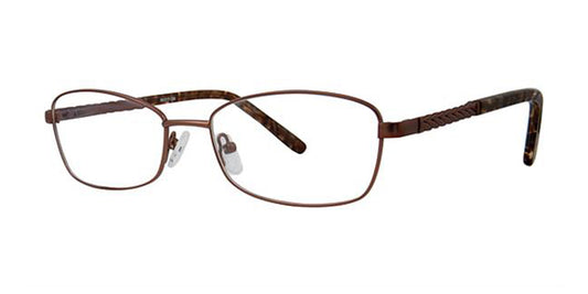Brown Elan 3421 Eyeglasses.