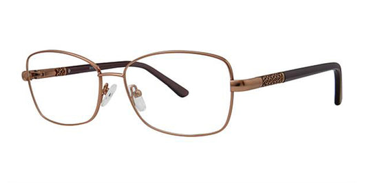 Brown Elan 3423 Eyeglasses.