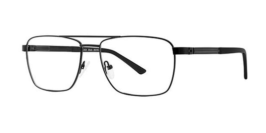 Black Elan 3424 Eyeglasses.