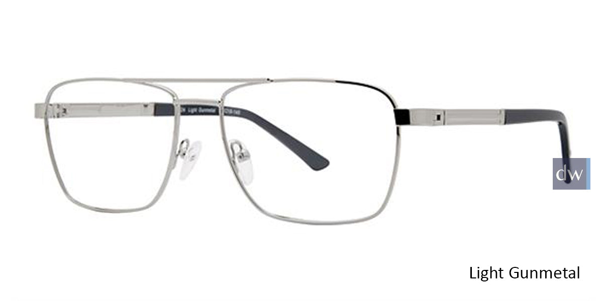 Light Gunmetal Elan 3424 Eyeglasses.