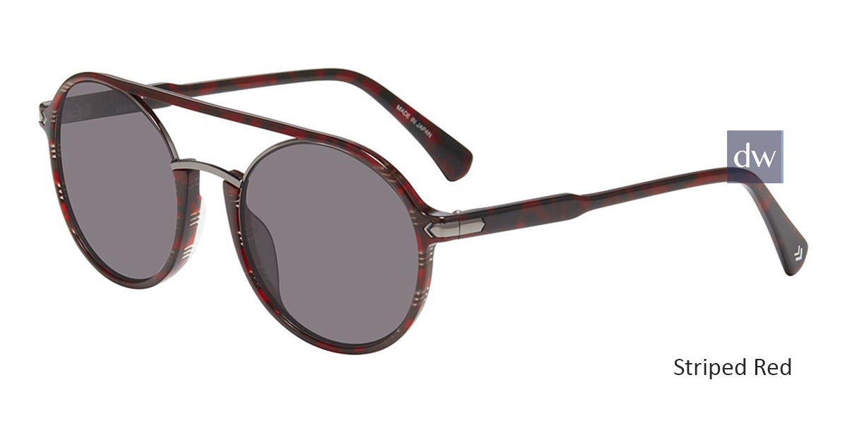 Striped Red John Varvatos SJV552 Sunglasses