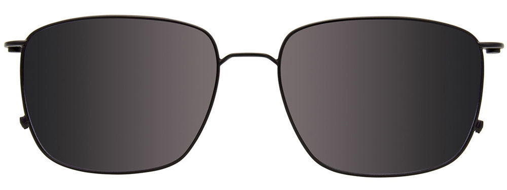 Satin Steel Matt Grey Clip On