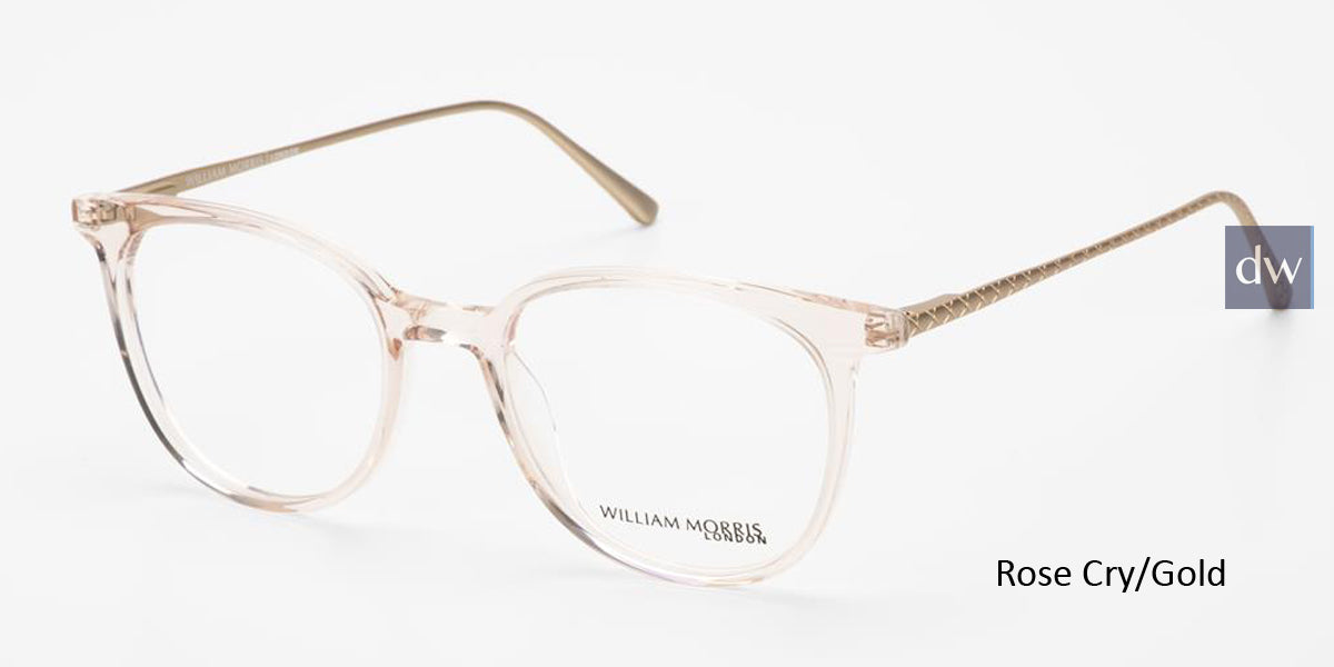 Rose Cry/Gold William Morris London WM50159 Eyeglasses.