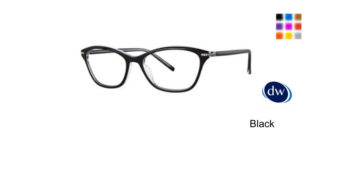 Black Vera Wang Tacita Eyeglasses