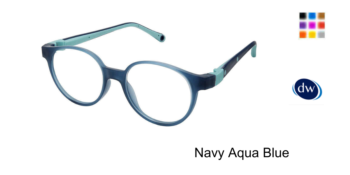 Navy Aqua Blue