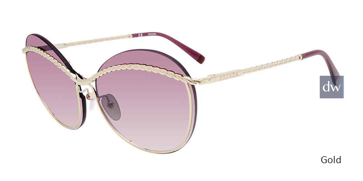 Gold Escada SESB17 Eyeglasses