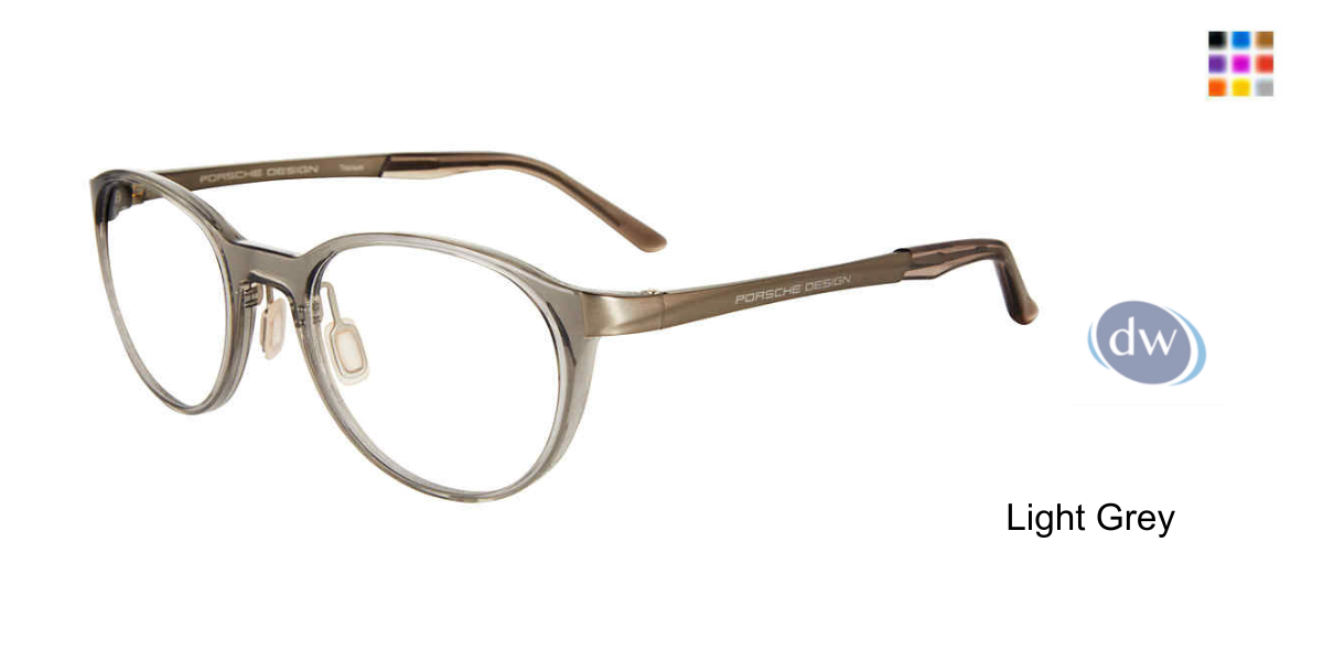 PORSCHE DESIGN P8342 Eyeglasses Light Grey