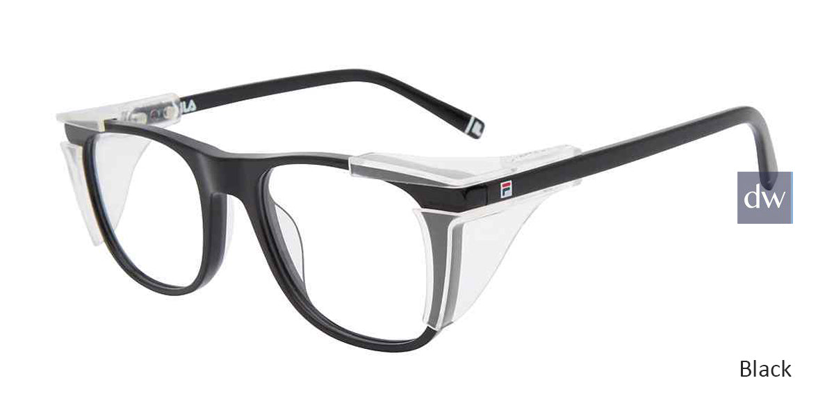 Black Fila VFI185 Eyeglasses