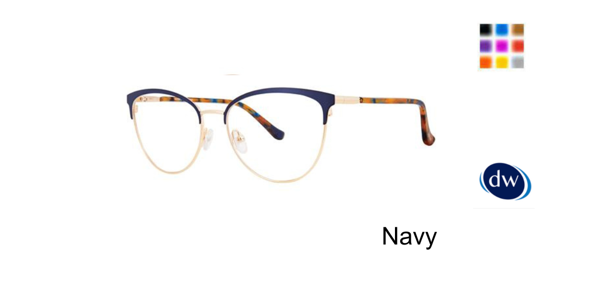 Navy Kensie Tiramisu Eyeglasses