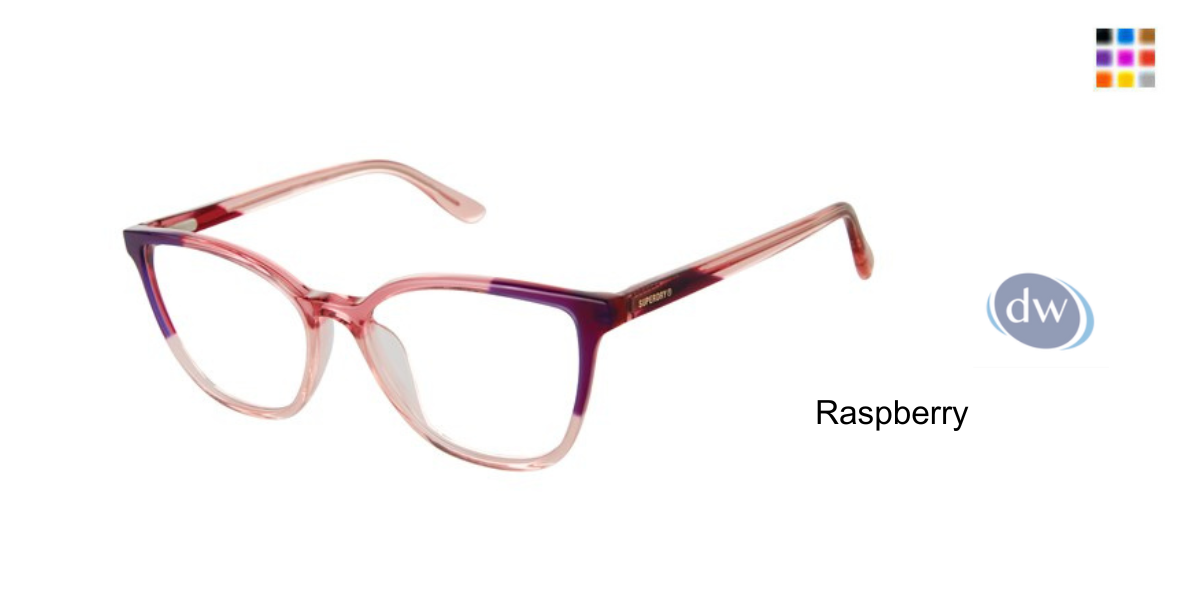 SUPERDRY SDOW001T Eyeglasses Raspberry