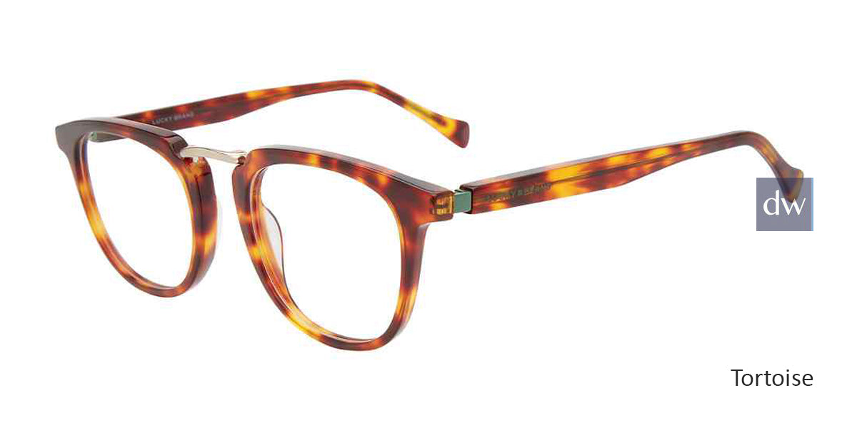 Tortoise Lucky Brand VLBD424 Eyeglasses - Teenager