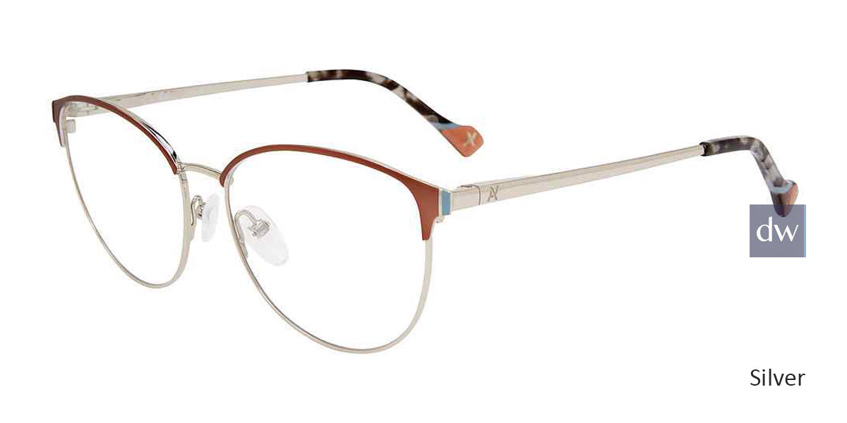 Silver Yalea VYA011 Eyeglasses