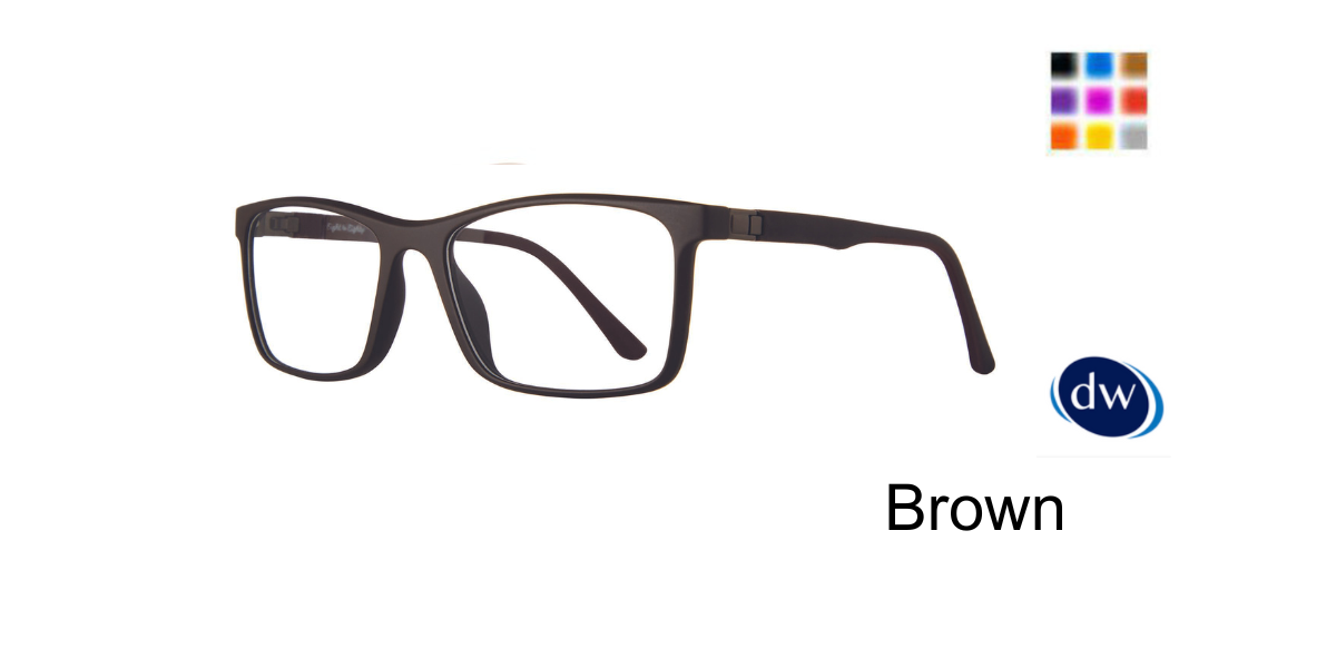 Brown Eight to Eighty Sebastian Eyeglasses
