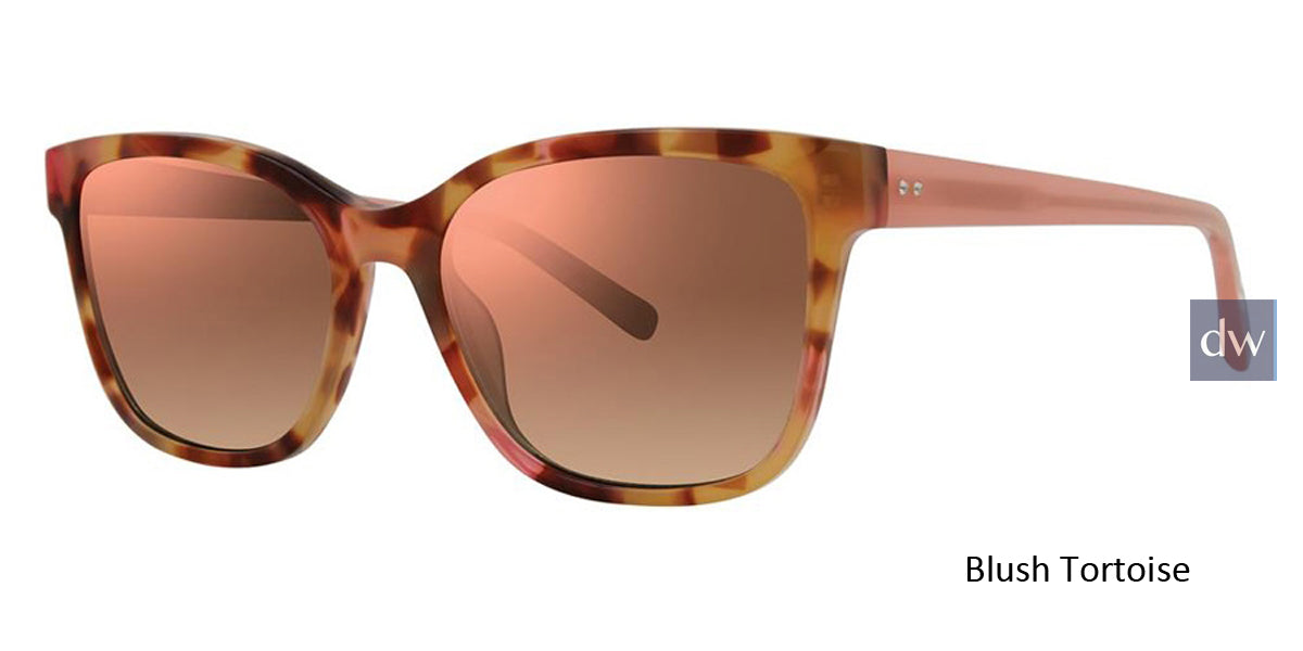 Blush Tortoise Vera Wang V479 Sunglasses.