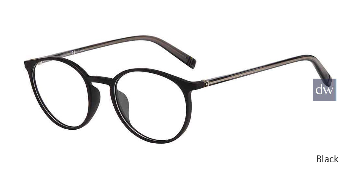 Black Fila VFI201 Eyeglasses