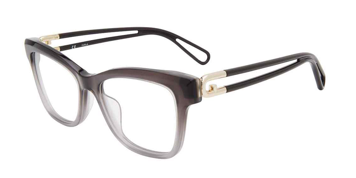 Grey 0AHB Furla VFU438 Eyeglasses.