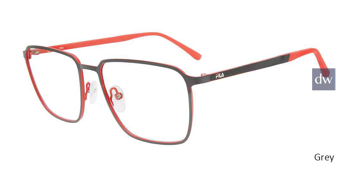 Grey Fila VFI204 Eyeglasses