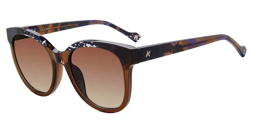 BROWN-07AY YALEA SYA054V Sunglasses