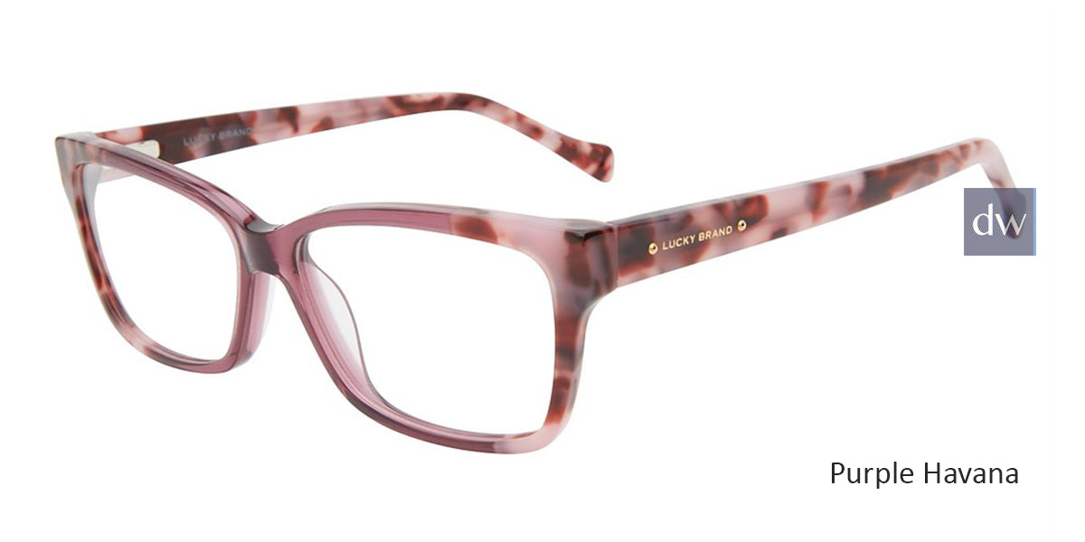 Purple Havana Lucky Brand VLBD236 Eyeglasses
