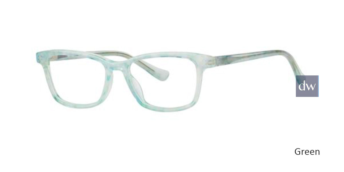 Green Kensie Girls RX Rainbow Eyeglasses.