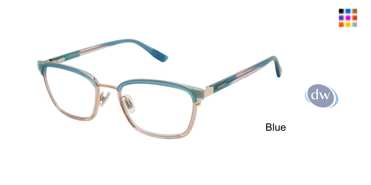SUPERDRY SDOW010T Eyeglasses Blue
